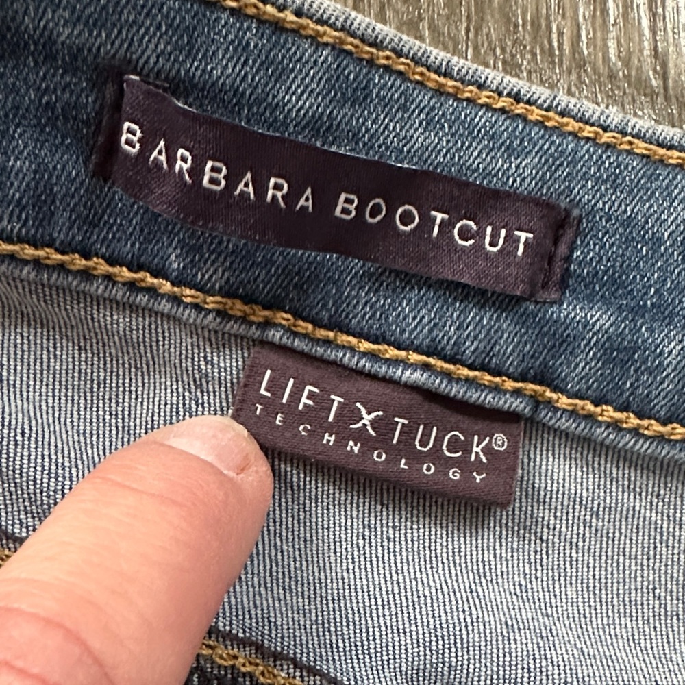 NYDJ NWT Barbara Bootcut denim‎ blue Jeans women’s size 14 - Picture 5 of 13